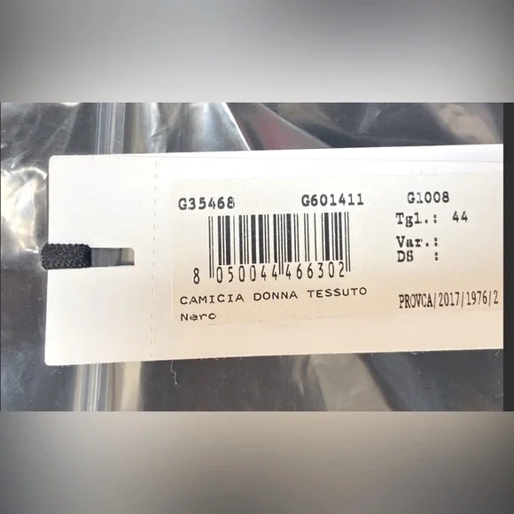 ❌SOLD❌ Versace Collection Camicia Donna Tessuto Blouse - Picture 9 of 13